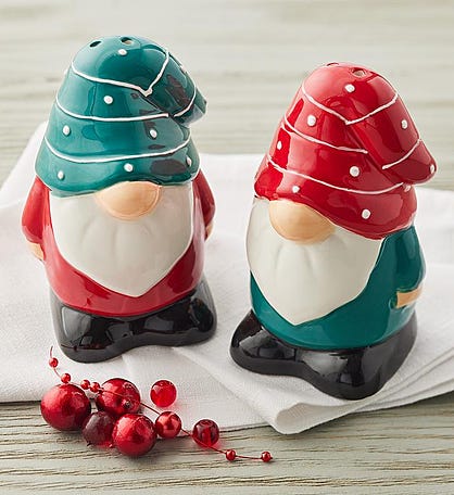 Gnome Salt-Pepper Shakers